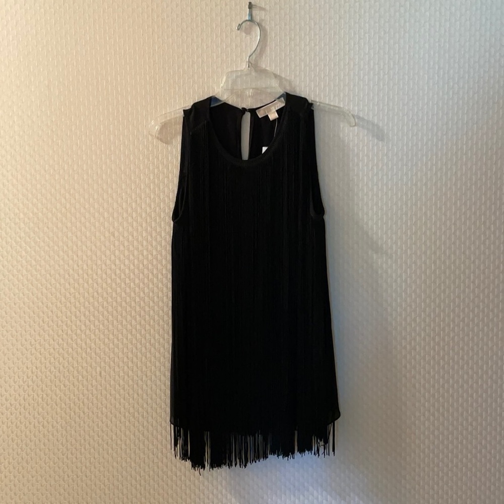 Micahel by Michael Kors black mini dress